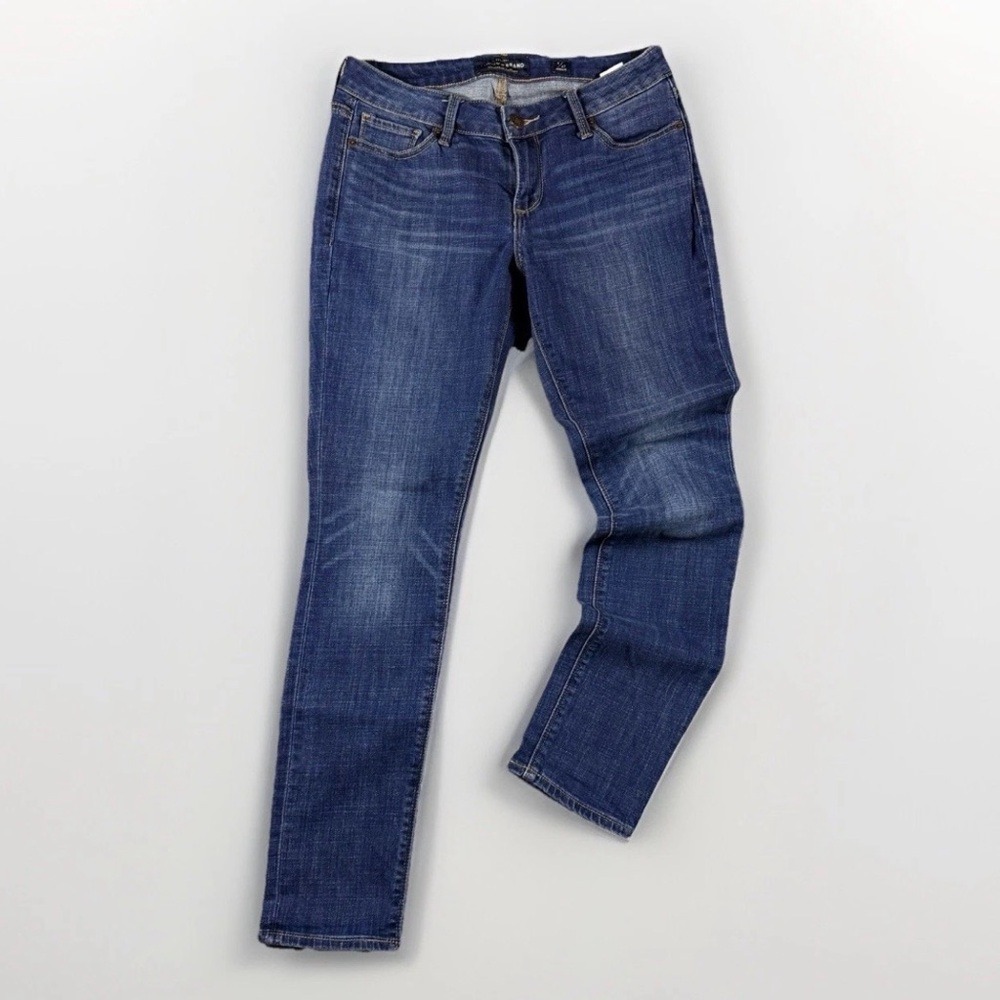 Lucky Brand Lolita Skinny Jeans Size 4/27 Regular Dark Wash Denim Blue Indie‎